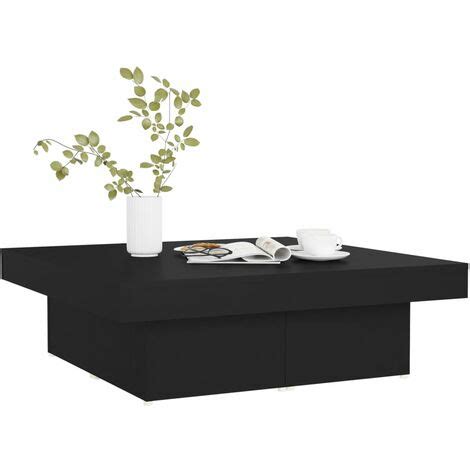 Maison Exclusive Couchtisch Schwarz X X Cm Holzwerkstoff