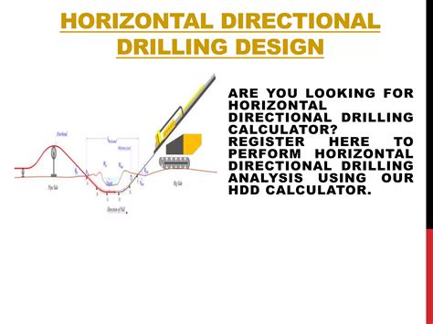 Horizontal Directional Drilling Calculator All About Pipelines Ppt