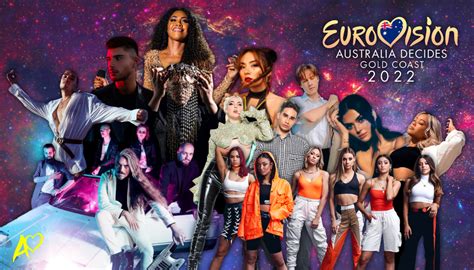 Australia Decides 2022 - All 11 songs revealed for Eurovision