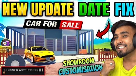 Showroom Customisation New Update Date Fix In Car Saler Simulator