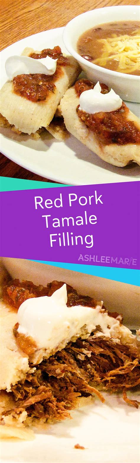 Crock-pot Red Pork Tamale Filling Recipe | Ashlee Marie - real fun with real food