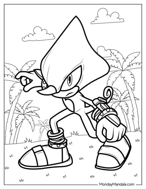 72 Sonic Coloring Pages Free Pdf Printables