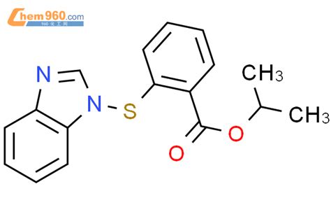 Benzoic Acid H Benzimidazol Ylthio Methylethyl