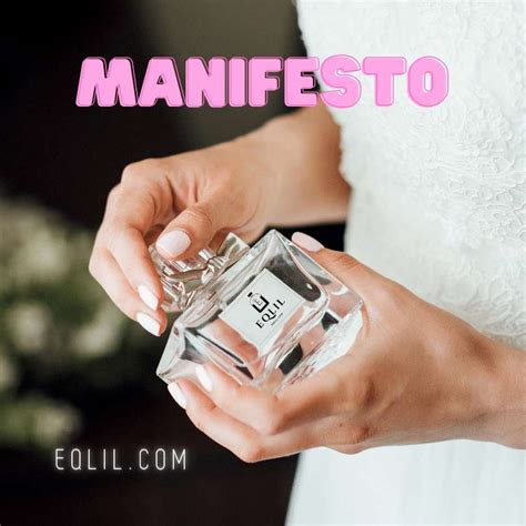 manifesto 50 ML – EQLIL Parfums Homme et Femme – Créés avec Amour ...