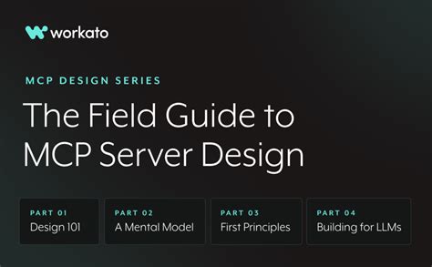 MCP Server Design A Field Guide For Enterprise Ready Servers