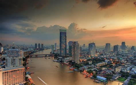 Bangkok Skyline Wallpapers - Top Free Bangkok Skyline Backgrounds ...