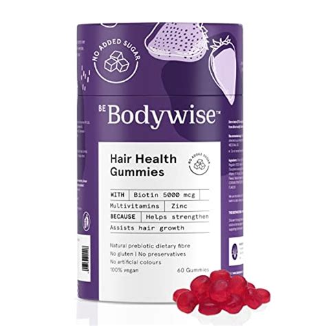 Buy Bodywise Complete Skin And Hair Nourishment Kit Vitamin C Skin Gummies And Biotin Hair