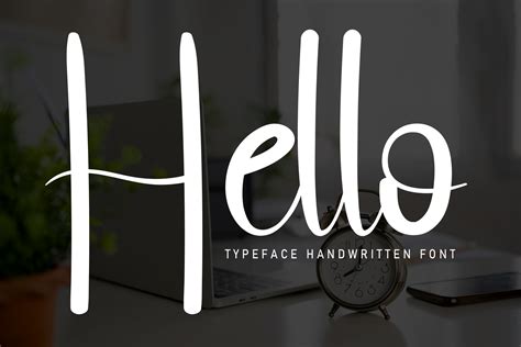 Hello Font By William Jhordy · Creative Fabrica