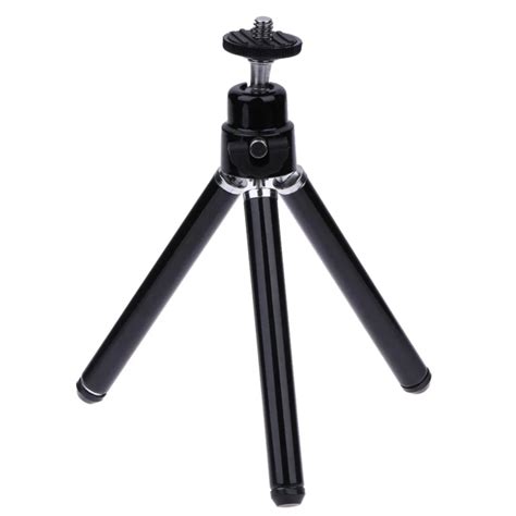 Universal Mini Tripod Aluminum Metal Lightweight Tripod Stand Mount For