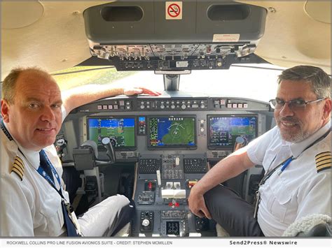 Chartright Air Group Installs The First Rockwell Collins Pro Line