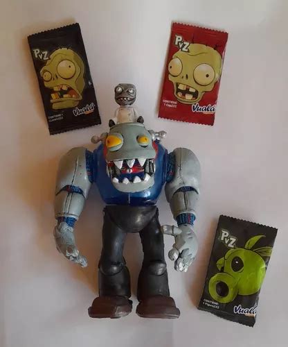 Figura Zombot Y Dr Zombie Plantas Vs Zombies MercadoLibre