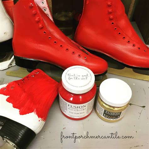 Painting Skates How To - Front Porch Mercantile