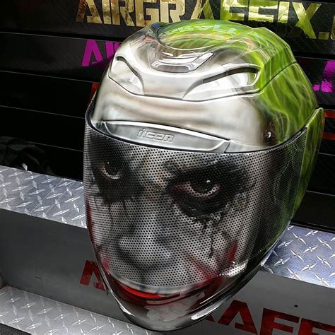 Custom Airbrushed Motorcycle Helmets By Airgraffix My Top 100 Favs