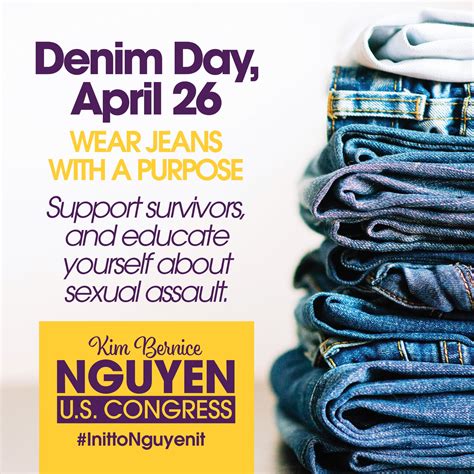 Kim Bernice Nguyen On Twitter Tomorrow Is Denim Day A Personal Day For Me And Other Survivors