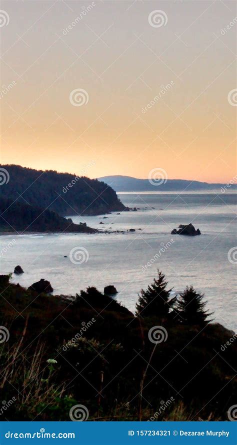 California beach sunset stock image. Image of california - 157234321