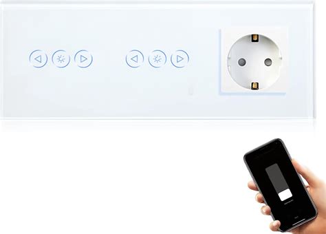 Bseed Normal Steckdose Mit Doppelt Smart Alexa Dimmer