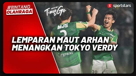 Dimainkan 90 Menit Tokyo Verdy Pratama Arhan Bikin Assists Lemparan Ke