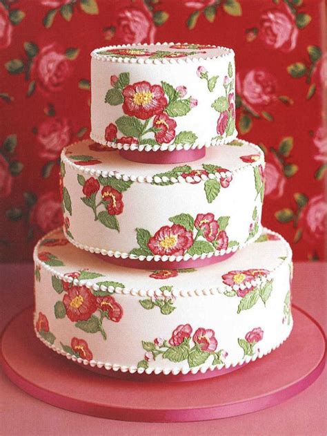 English Rose Wedding Cake From Pretty Party Cakes By Peggy Porschen