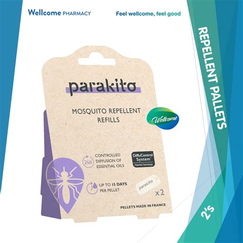 Parakito Mosquito Insect And Bug Repellent Refill Pellets 2 S Wellcome Pharmacy