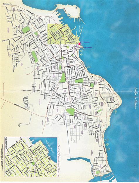 Veracruz City Map - Veracruz Mexico • mappery