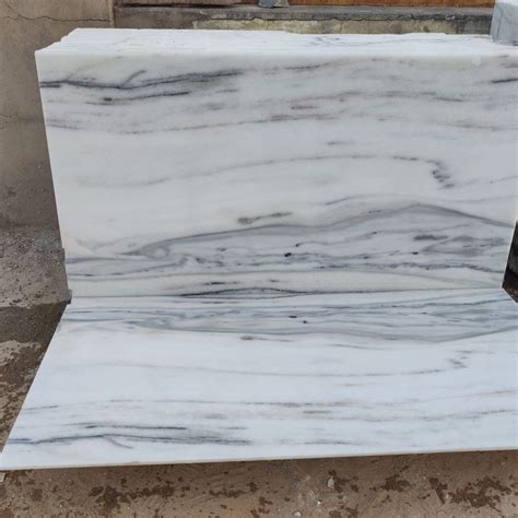 Polished Finish Agaria White Marble Thickness Mm Size X Feet