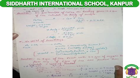 Class 11 Chemistry Mole Concept 11 Youtube