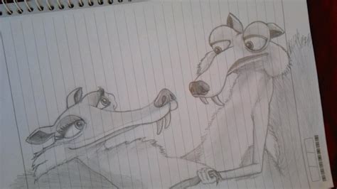 scrat and scratte by wawysalinas on deviantART