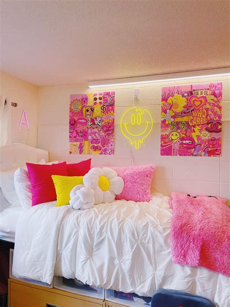 Pink Yellow Dorm Room Aesthetic Ua Housing Artofit