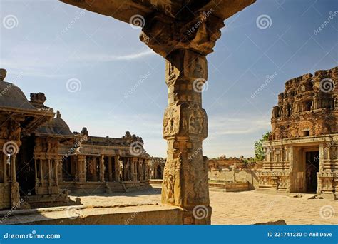 Entrance Stone Gopuram Of Vittala Temple Unesco World Heritage Site