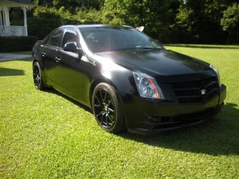 Buy used 2008 Matte Black Cadillac CTS *NO RESERVE* 'All Black with ...