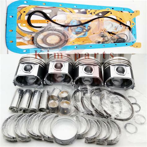 Gasket Piston Ring Bearings Washer For Isuzu 4JB1 Non Turbo Mustang