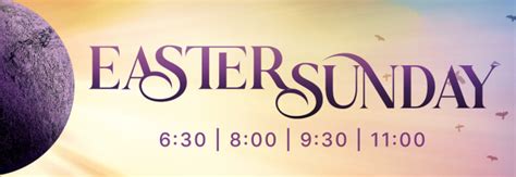 Easter Sunday Worship Services Redeemer Church