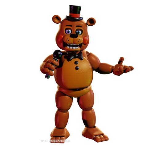 Toy Freddy Character Render By Theunbearable101 On Deviantart