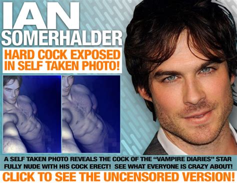 Ian Somerhalder DRUNK LEAKED COCK PHOTO Naked Male Celebrities