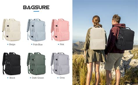 Amazon Bagsure Large Travel Backpack For Women Men 45L Expandable