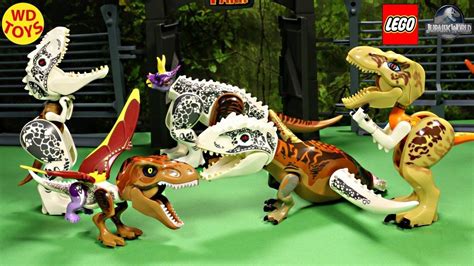 New Lego Jurassic World Hybrid Dinosaur Mutant Toys Tyrannosaurus Rex I Lego Jurassic