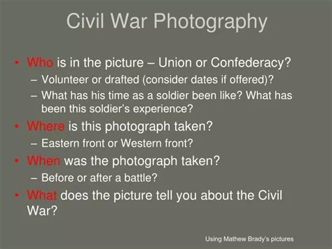 Ppt Civil War Photography Powerpoint Presentation Free Download Id 9693388