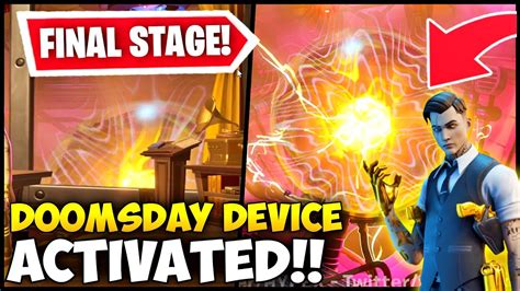 NEW DOOMSDAY DEVICE ACTIVATED FORTNITE DOOMSDAY LIVE EVENT