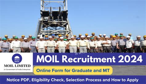 Moil Recruitment Out Apply Online For Posts Eligibility Check