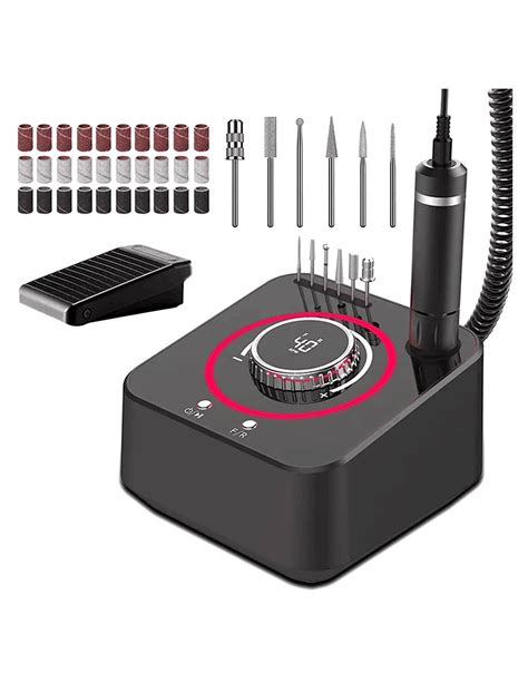 Broca Unhas Micromotor Digital 40 000 Holográfica ideal para unhas Gel