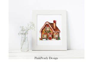 Gingerbread Watercolor Clipart Graphic By PinkPearly Creative Fabrica