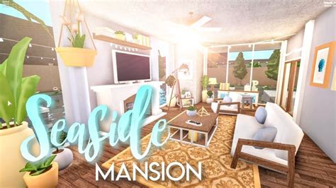 Bloxburg Seaside Family Mansion House Build Mansions Homes Luxury Plans ...