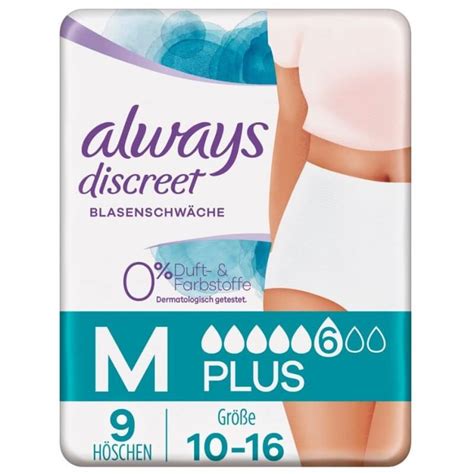 Acheter Always Discreet Pants Incontinence M Plus 9 Pcs Kanela