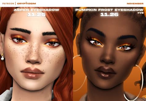 The Aspen Palette Pumpkin Frost Palette Are Up Crypticsim