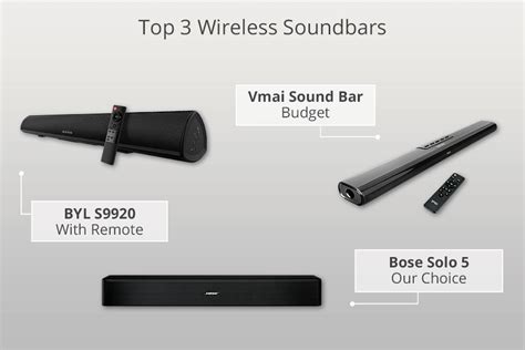 6 Best Wireless Soundbars in 2025