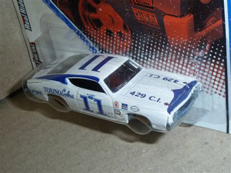 Vintage Racing A J Foyt S Ford Torino Talladega Hot Wheels