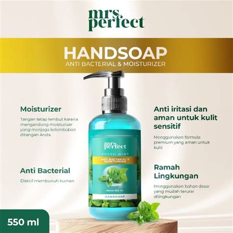 Jual MRS PERFECT HANDSOAP HANDWASH SABUN CUCI TANGAN Pump Anti