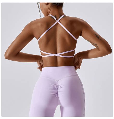 Quick Drying Breathable Nude Feeling Yoga Bra Running Sports Underwear