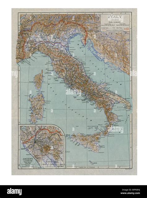 Ancient Italy Map Stock Photos & Ancient Italy Map Stock Images - Alamy