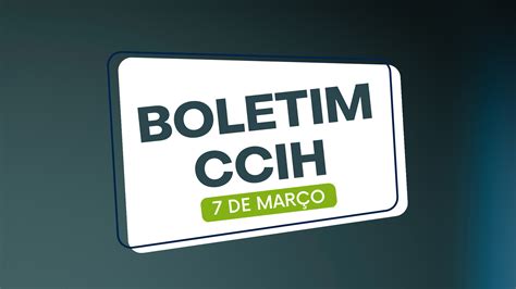 CCIH CURSOS BOLETIM 07 DE MARÇO 2023 CCIH Cursos